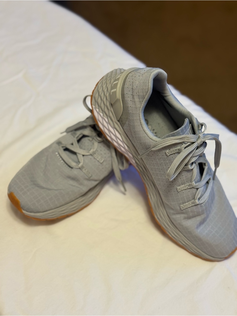 NOBULL Light Gray and Gum Women’s Training Sneakers